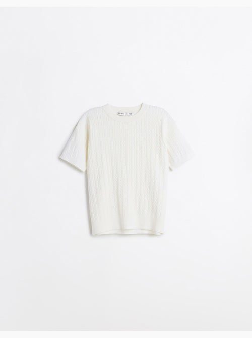 Maglione a maglia a maniche corte, mo fashion - Kiabi