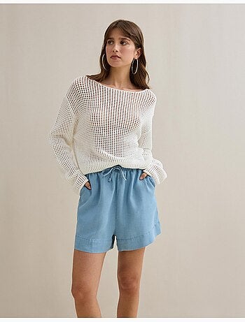 Maglione a maglia all'uncinetto, MO Fashion