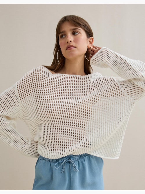 Maglione a maglia all'uncinetto, MO Fashion - Kiabi