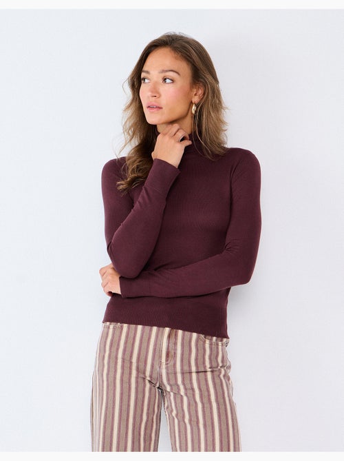 Maglione a maglia con collo alto, mo fashion - Kiabi Maglione a maglia con collo alto, mo fashion - Kiabi