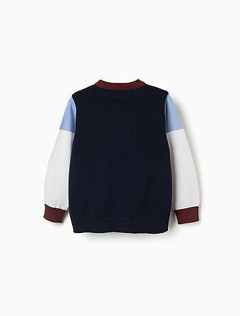 Maglione a maglia con colour block