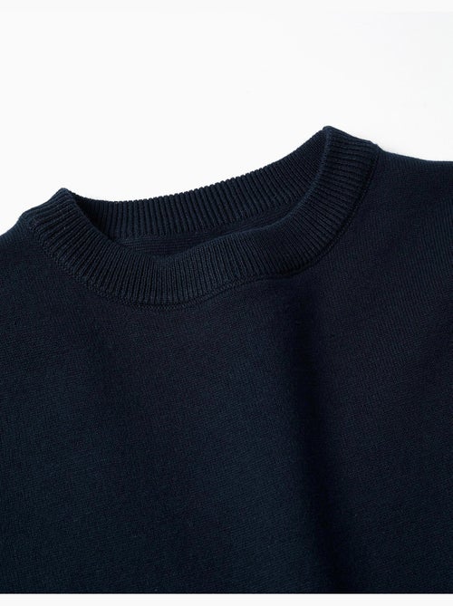 Maglione a maglia con estremità a coste - Kiabi