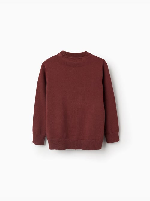 Maglione a maglia con estremità a coste - Kiabi