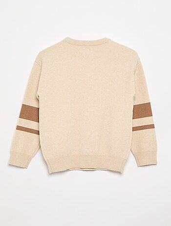 Maglione a maglia fine girocollo