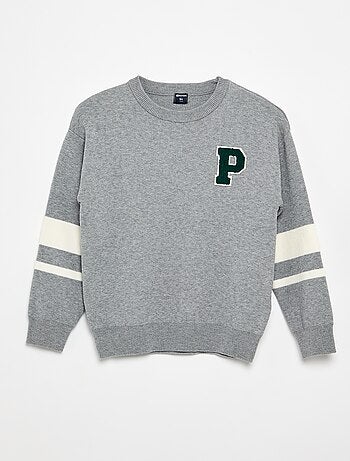 Maglione a maglia fine girocollo