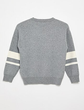 Maglione a maglia fine girocollo