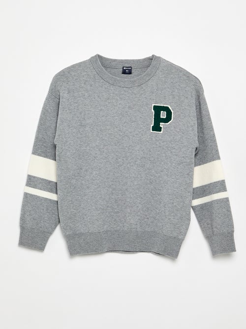 Maglione a maglia fine girocollo - Kiabi Maglione a maglia fine girocollo - Kiabi