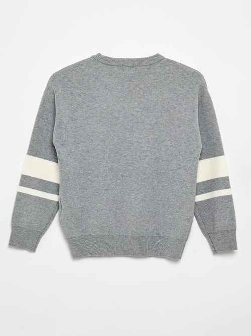 Maglione a maglia fine girocollo - Kiabi Maglione a maglia fine girocollo - Kiabi