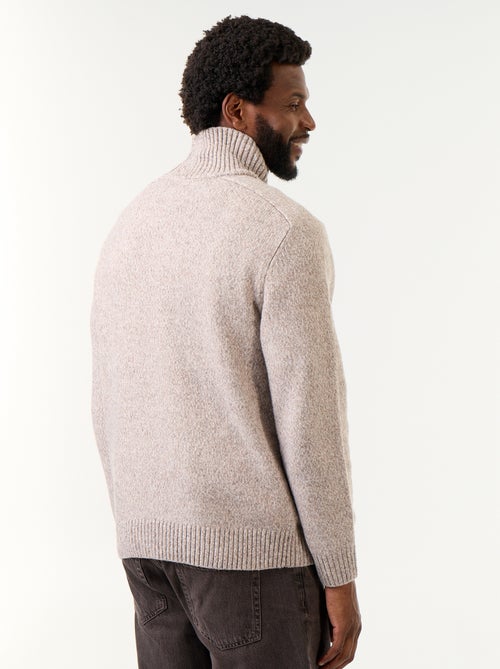 Maglione a maglia grossa a collo alto - Kiabi Maglione a maglia grossa a collo alto - Kiabi