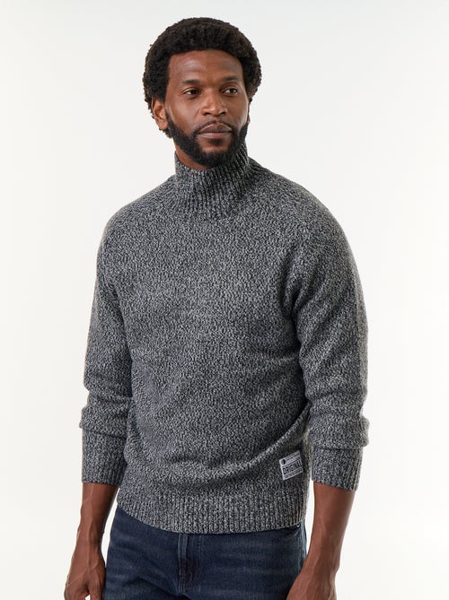 Maglione a maglia grossa a collo alto - Kiabi Maglione a maglia grossa a collo alto - Kiabi