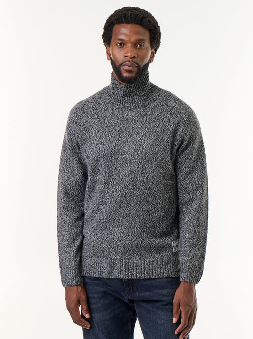 Maglione a maglia grossa a collo alto - Kiabi Maglione a maglia grossa a collo alto - Kiabi