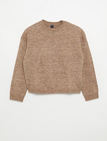 Maglione a maglia grossa