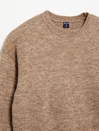 Maglione a maglia grossa