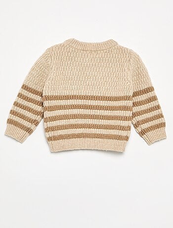 Maglione a maglia grossa