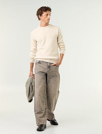 Maglione a maglia grossa
