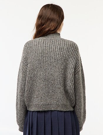 Maglione a maglia grossa