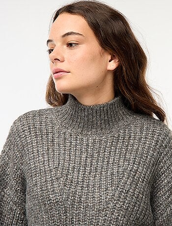Maglione a maglia grossa