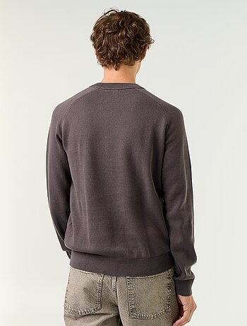 Maglione a maglia grossa
