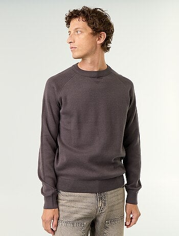 Maglione a maglia grossa
