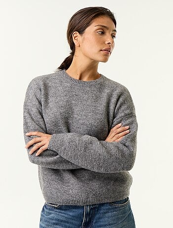 Maglione a maglia grossa