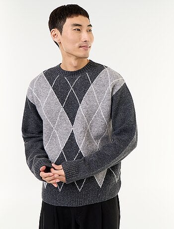 Maglione a maglia grossa