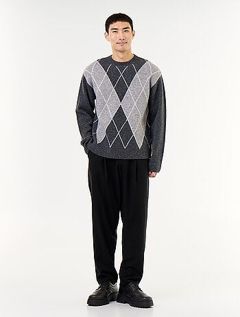 Maglione a maglia grossa
