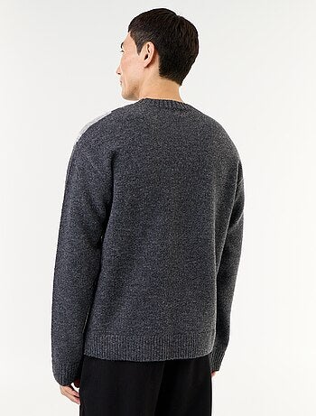 Maglione a maglia grossa