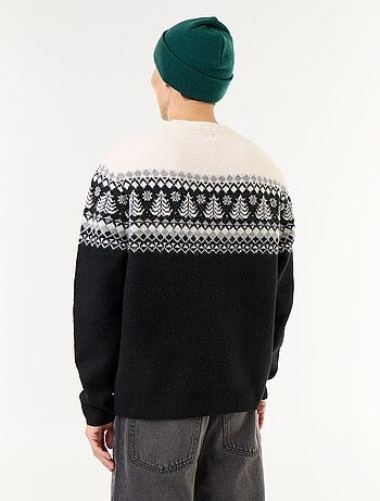 Maglione a maglia grossa