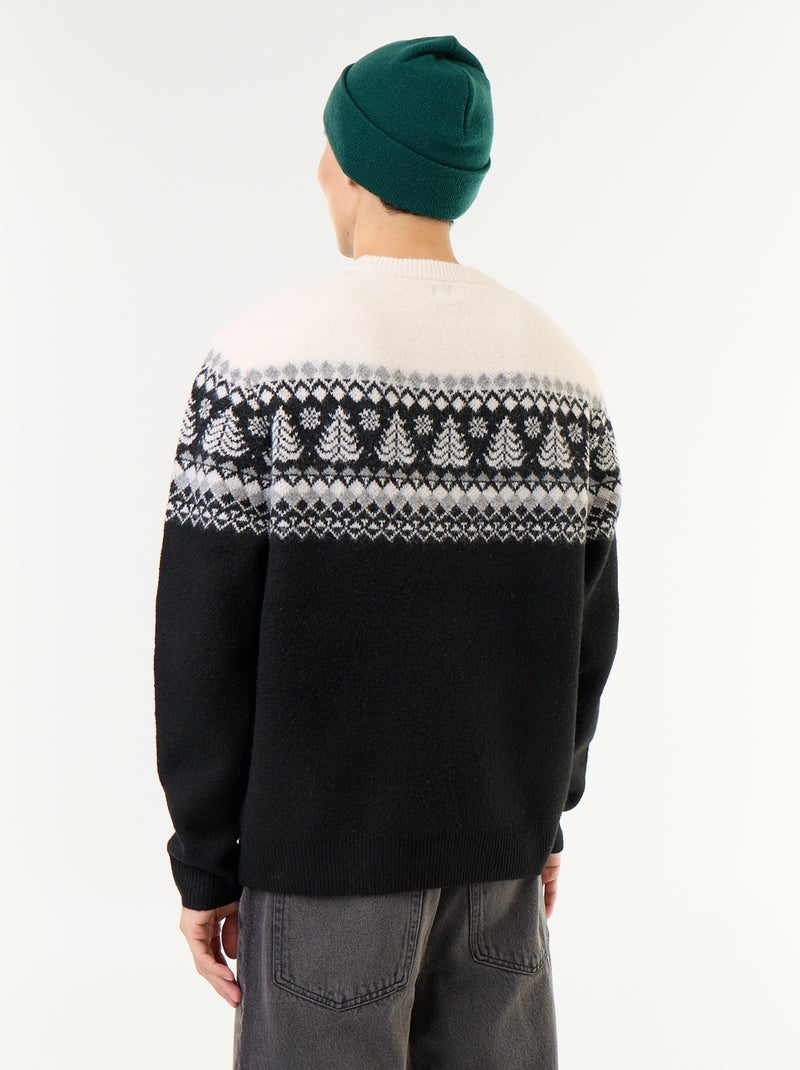 Maglione a maglia grossa Grigio - Kiabi