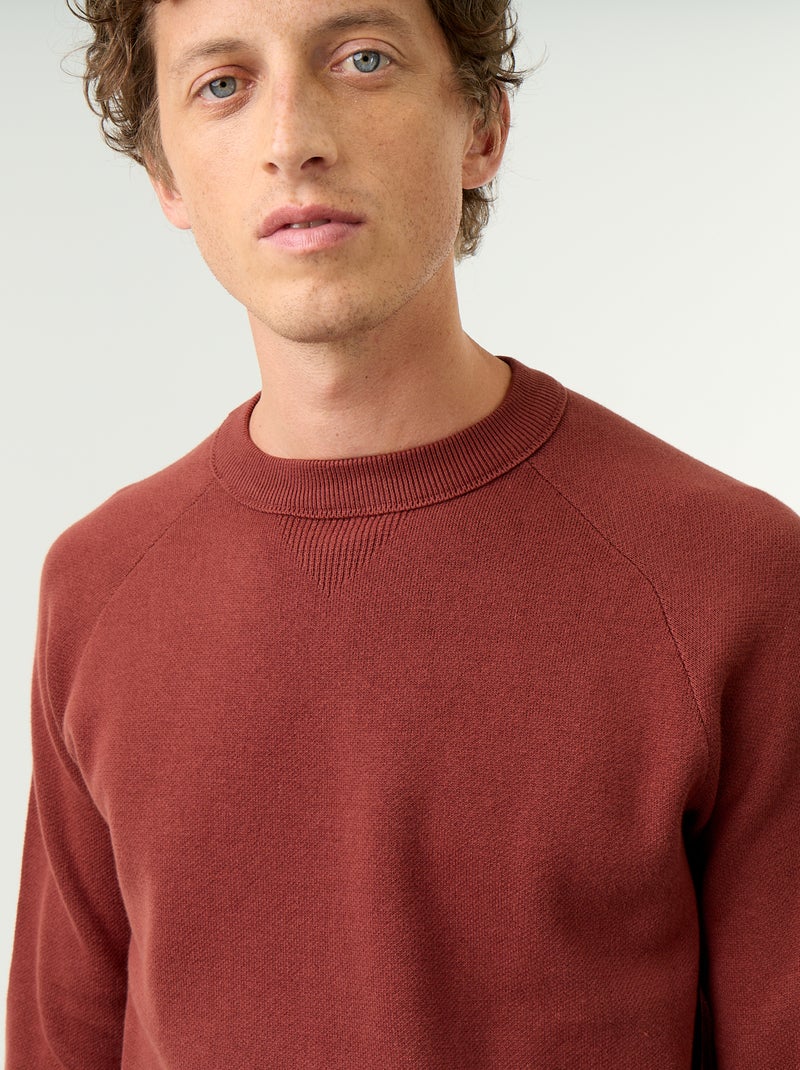 Maglione a maglia grossa Marrone - Kiabi