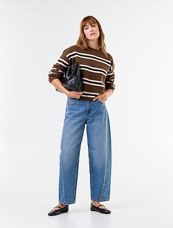 Maglione a maglia grossa