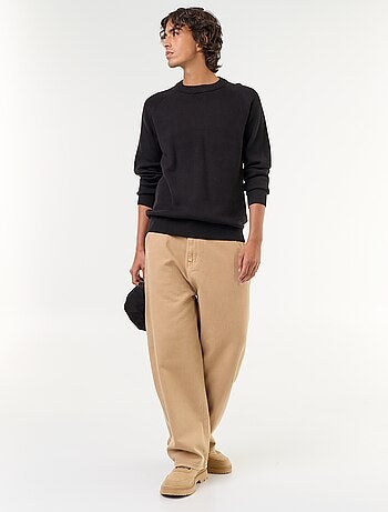 Maglione a maglia grossa