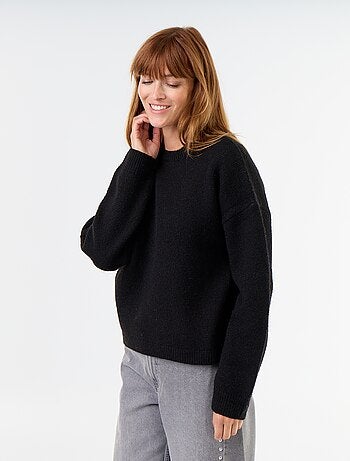 Maglione a maglia grossa