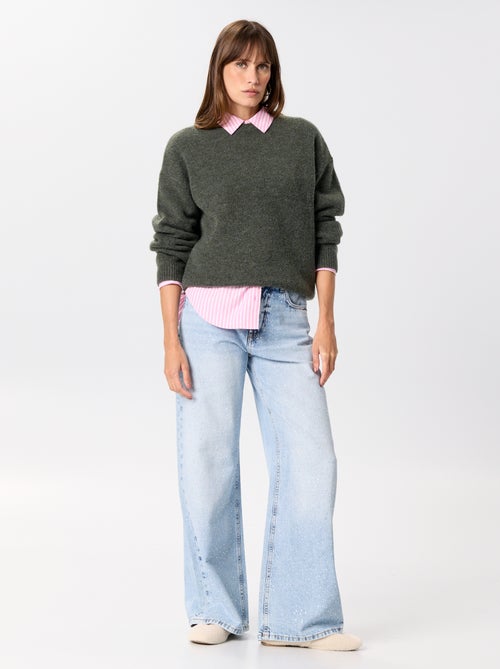 Maglione a maglia grossa - Kiabi