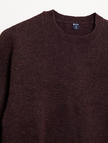 Maglione a maglia grossa
