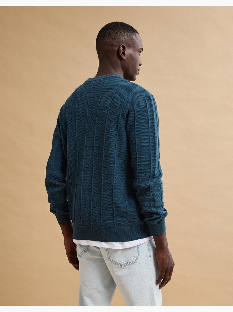 Maglione a maglia Jacquard, MO Fashion Blu - Kiabi