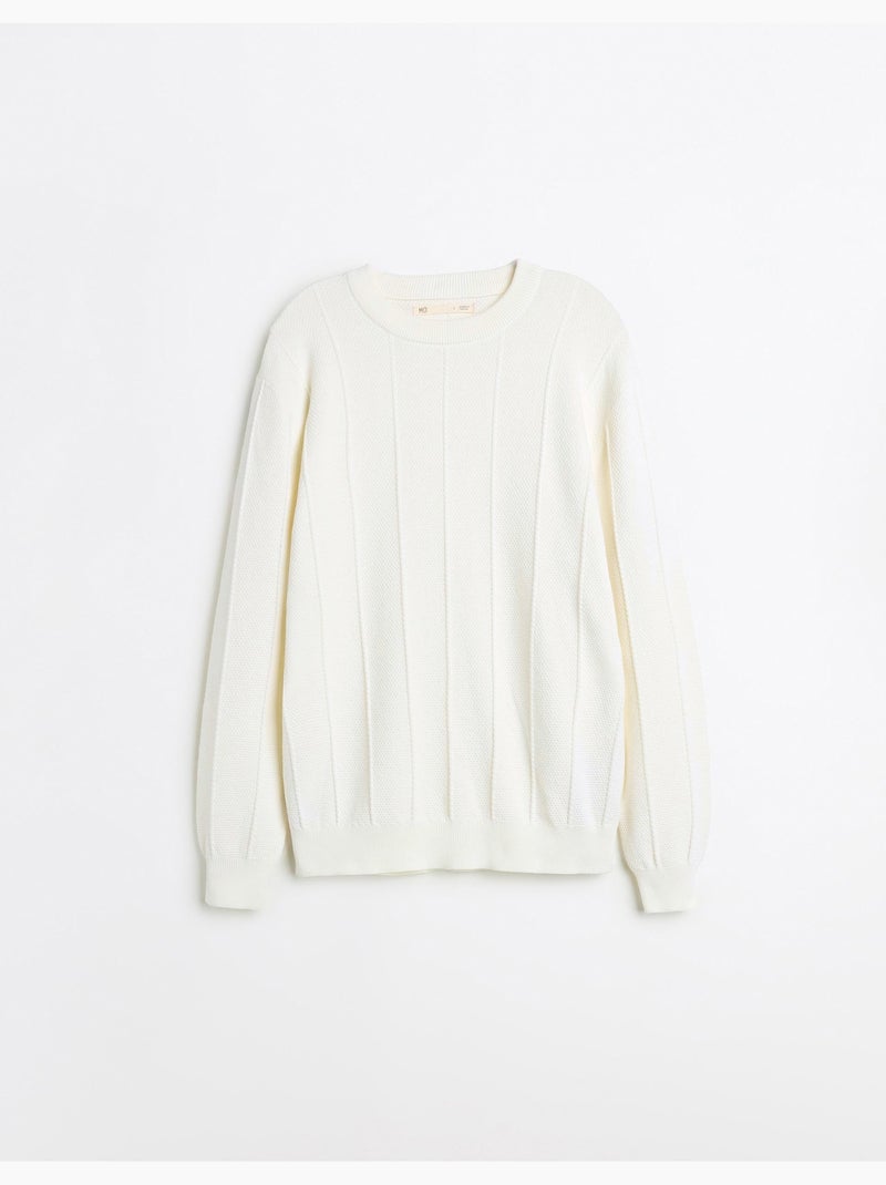 Maglione a maglia Jacquard, MO Fashion Ecru - Kiabi