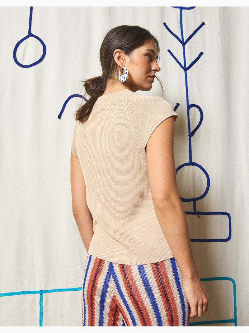 Maglione a maglia, MO Fashion Beige - Kiabi