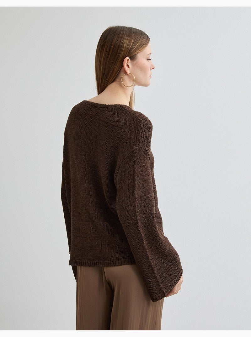 Maglione a maglia, MO Fashion Marrone - Kiabi