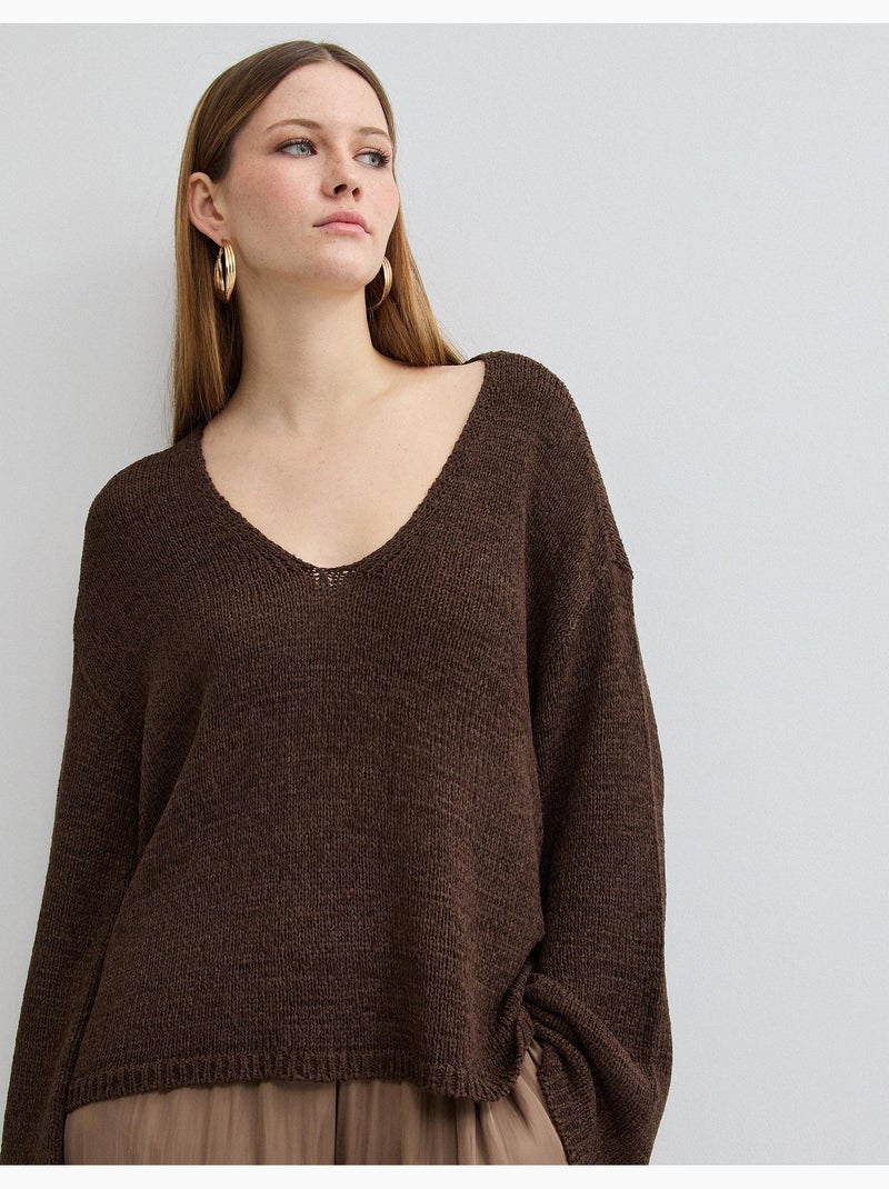 Maglione a maglia, MO Fashion Marrone - Kiabi
