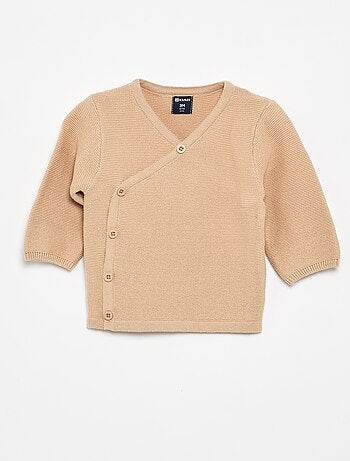 Maglione a maglia punto legaccio