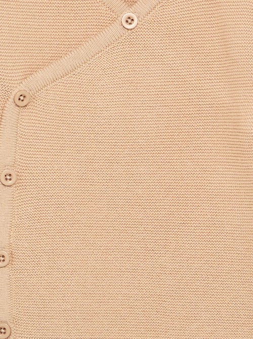 Maglione a maglia punto legaccio - Kiabi