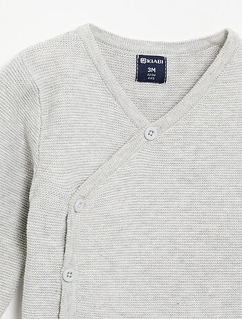 Maglione a maglia punto legaccio