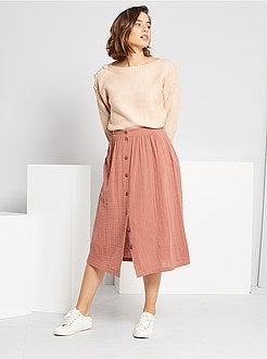 Maglione a maglia punto legaccio - Kiabi