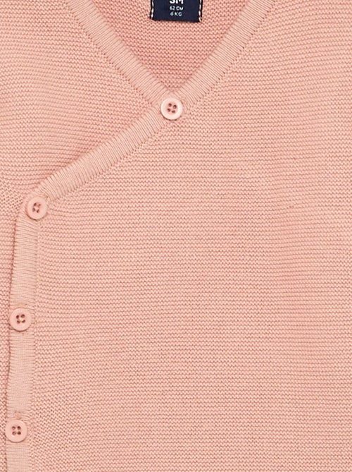 Maglione a maglia punto legaccio - Kiabi