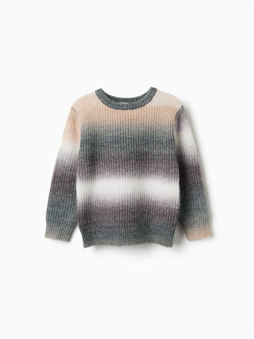 Maglione a maglia spessa con effetto sfumato - Kiabi