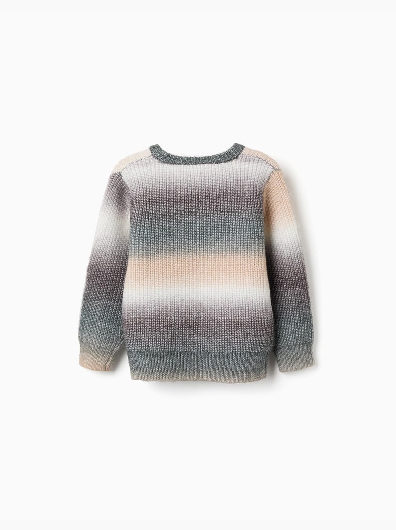 Maglione a maglia spessa con effetto sfumato Verde scuro - Kiabi
