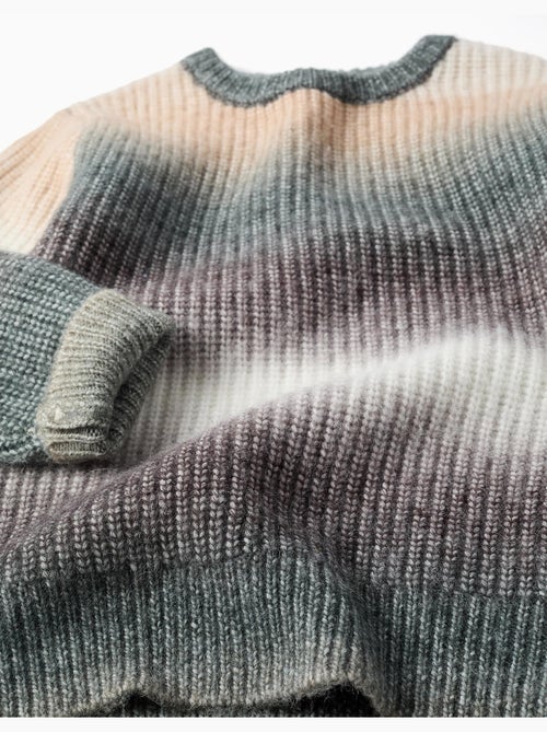 Maglione a maglia spessa con effetto sfumato - Kiabi