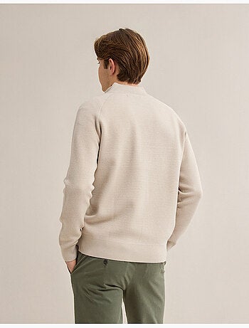 Maglione a maglia waffle, MO Fashion