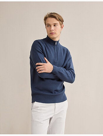 Maglione a maglia waffle, MO Fashion